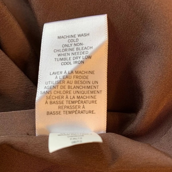 Banana Republic New Chevron Chiffon Boho Dress 6 - Picture 6 of 8